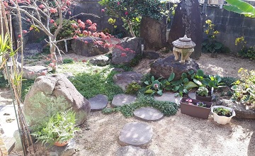 お庭